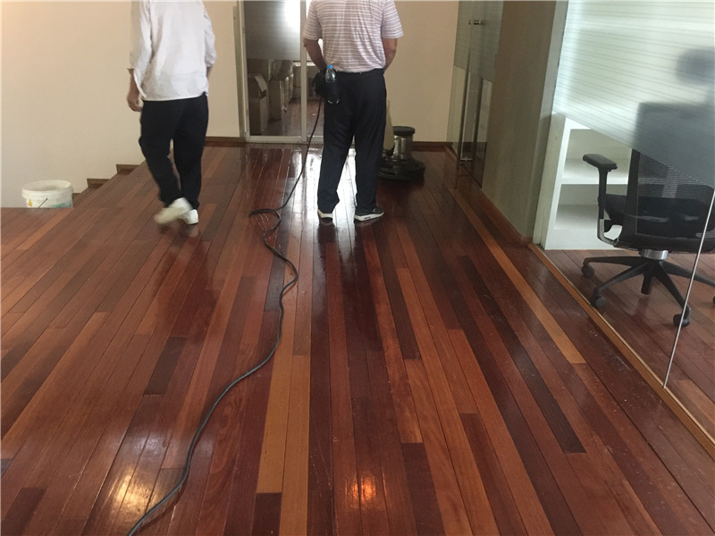 郁南县地面清洗案例